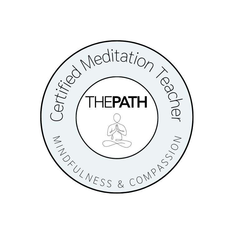 Meditation Teacher Training Certified Badge Option 2